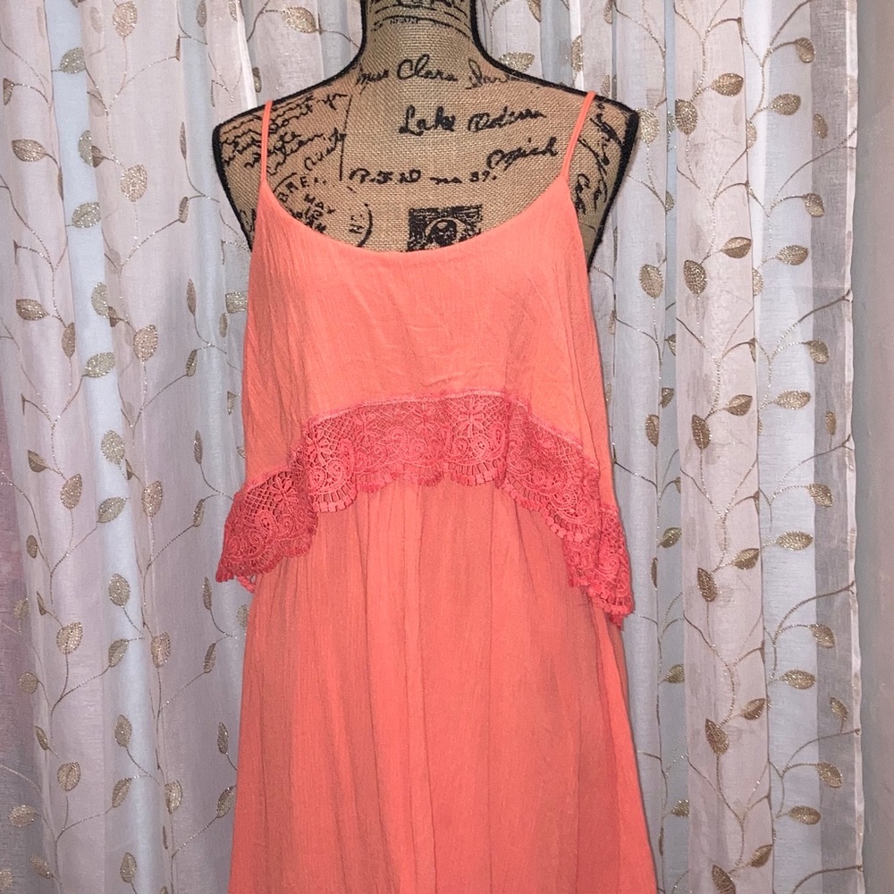 🤩♥️FINAL PRICE! NWOT Rue 21 Size M Coral Dress🤩♥️